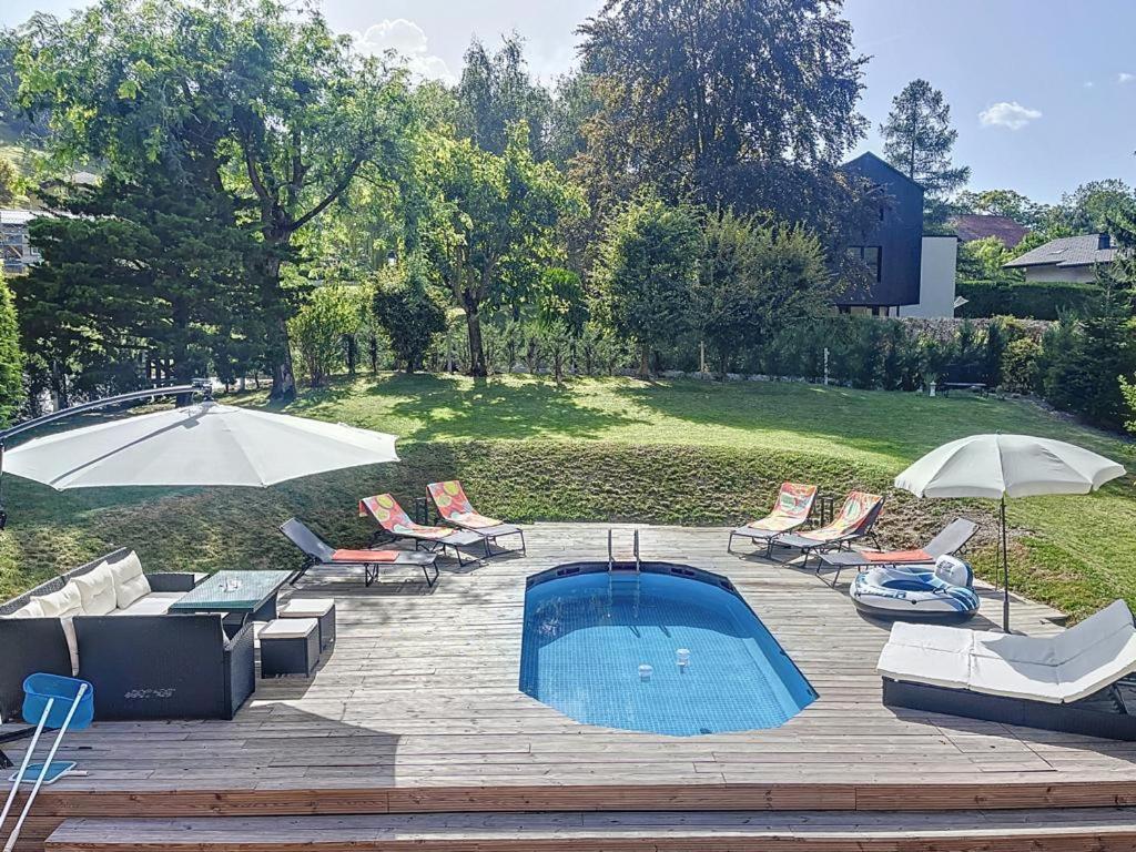 Appartement Moderne Avec Terrasse Et Piscine A Chatel Sur Бекс Экстерьер фото