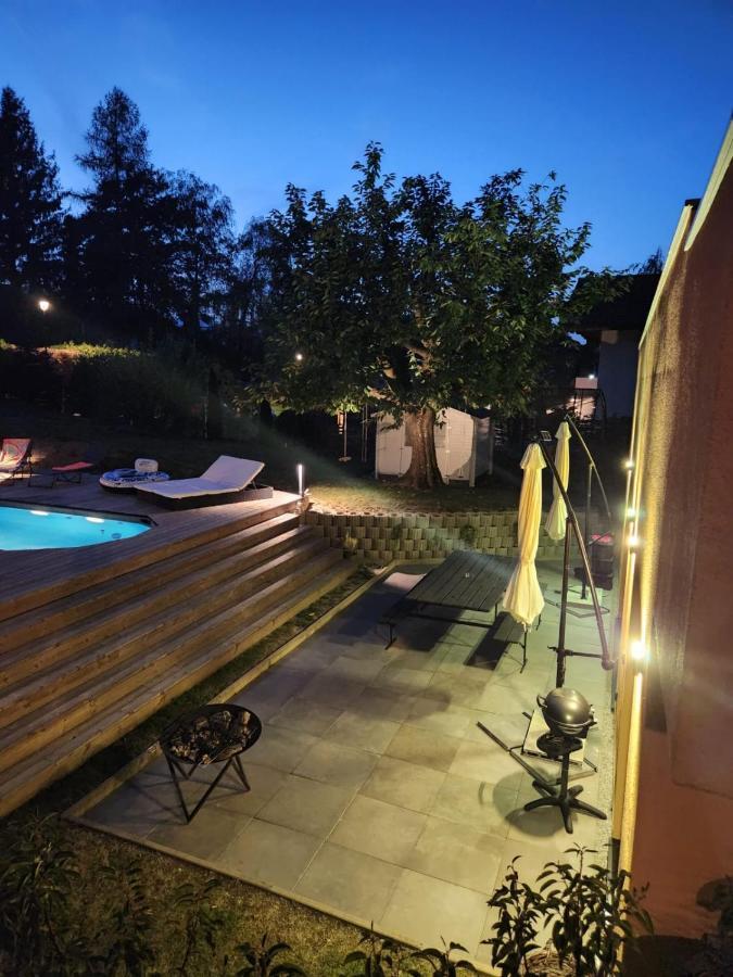 Appartement Moderne Avec Terrasse Et Piscine A Chatel Sur Бекс Экстерьер фото