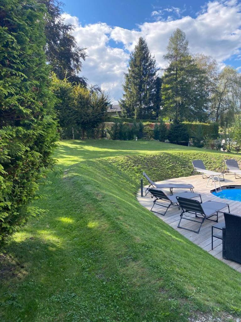 Appartement Moderne Avec Terrasse Et Piscine A Chatel Sur Бекс Экстерьер фото